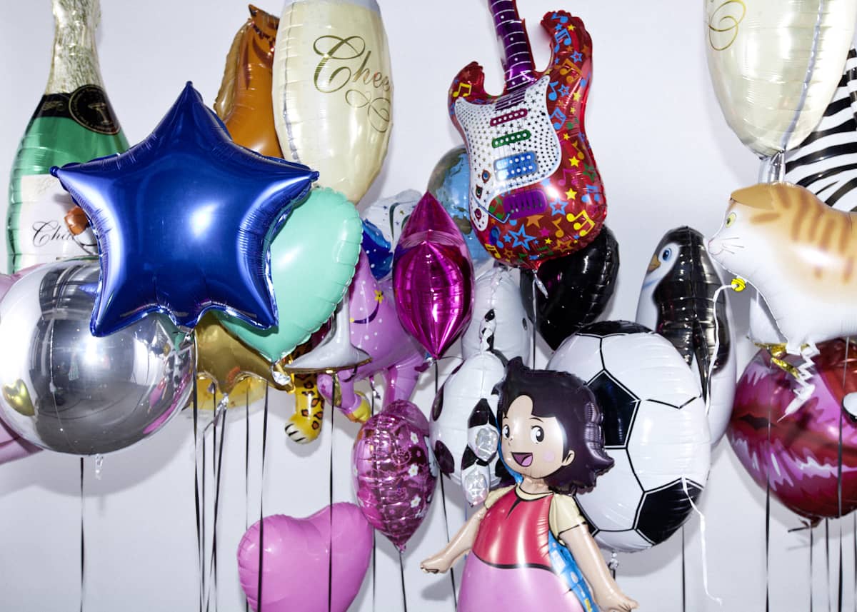 Folienballons Bunt - Partyballons Für Geburtstag & Feiern | Mit Sicherheitshinweisen