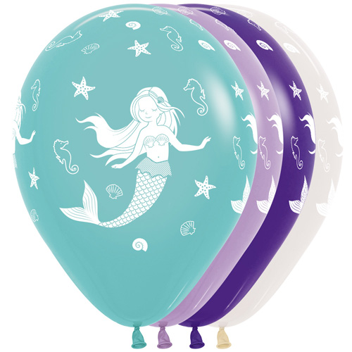Sempertex Latexballons Meerjungfrau 12 inch / 30 cm