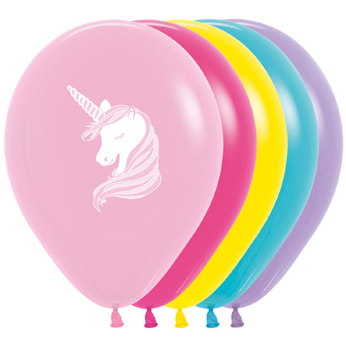Sempertex Latexballons Einhorn 12 inch / 30 cm