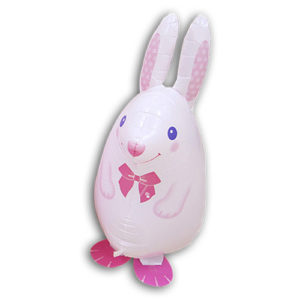 Airwalker / Walking Balloon Rabbit white / Hase Weiss