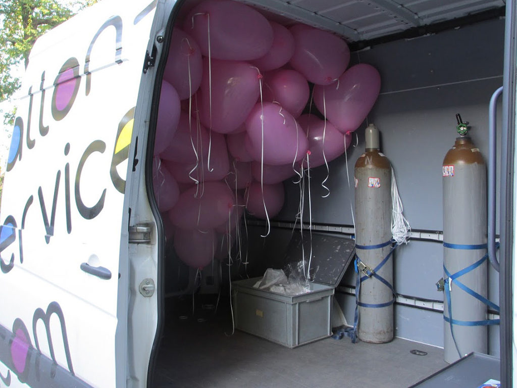Ballonlieferung