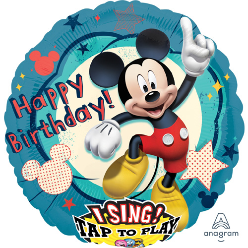 Singender Ballon Happy Birthday – Mickey Mouse