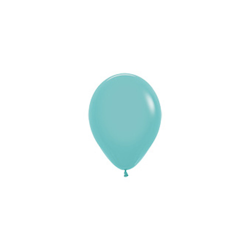 Sempertex Latexballons Fashion Solid Aquamarine / Aquamarinblau 5 inch / 12 cm