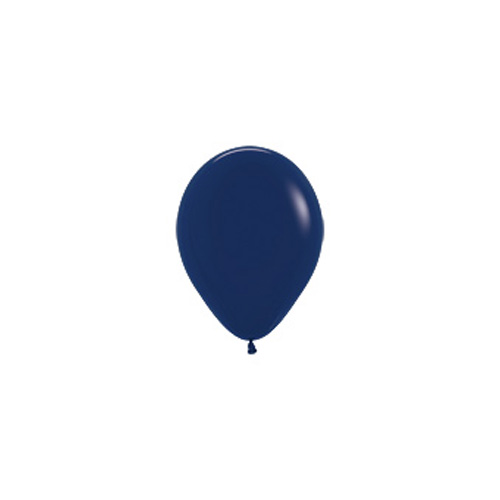 Sempertex Latexballons Fashion Solid Navy Blue / Marineblau 5 inch / 12 cm
