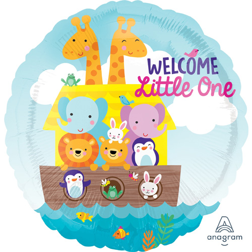 Anagram Folienballon „Welcome Little One“