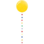Balloon Tail Happy B-Day