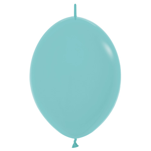 Sempertex Latexballons Link-o-Loon Fashion Solid Aquamarine 12 inch / 30 cm