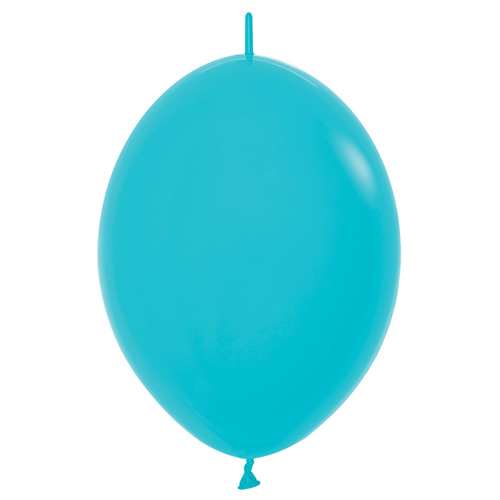 Sempertex Latexballons Link-o-Loon Fashion Solid Caribbean Blue 12 inch / 30 cm
