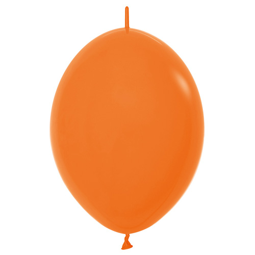 Sempertex Latexballons Link-o-Loon Fashion Solid Orange 12 inch / 30 cm