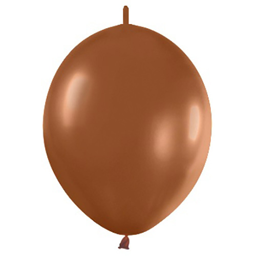Sempertex Latexballons Link-o-Loon Fashion Solid Caramel 12 inch / 30 cm