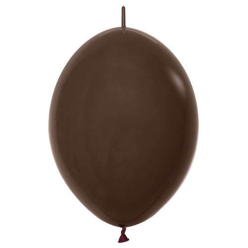 Sempertex Latexballons Link-o-Loon Fashion Solid Chocolate 12 inch / 30 cm