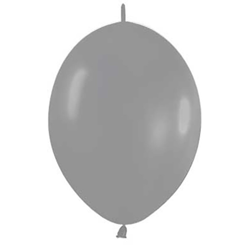 Sempertex Latexballons Link-o-Loon Fashion Solid Grey 12 inch / 30 cm