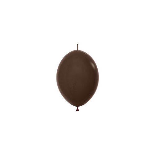 Sempertex Latexballons Link-o-Loon Fashion Solid Chocolate 6 inch / 15 cm
