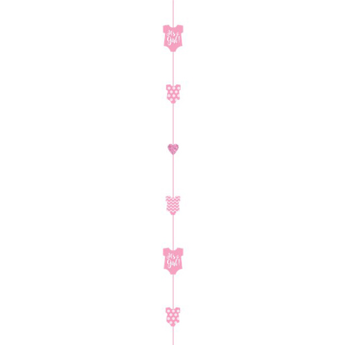 Balloon Tail Baby-Strampler – Rosa