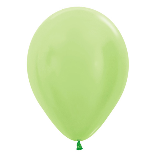 Sempertex Latexballons Satin Pearl Lime Green 12 inch / 30 cm