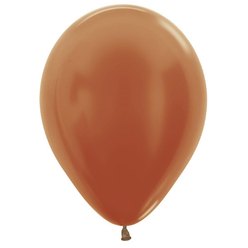 Sempertex Latexballons Metallic Pearl Copper 12 inch / 30 cm