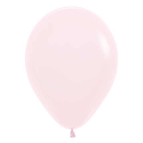Sempertex Latexballons Pastel Matte Pink 12 inch / 30 cm