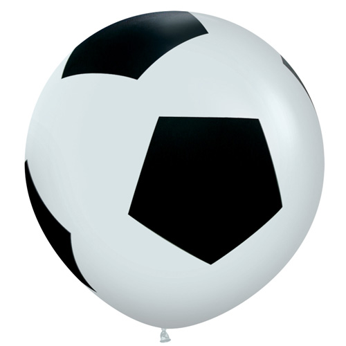 Sempertex Latexballons Fussball 36 inch / 90 cm
