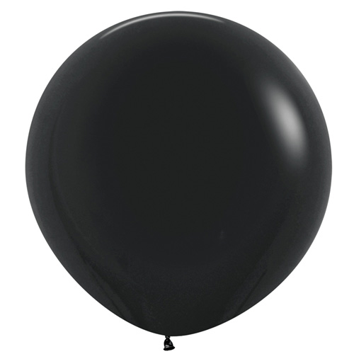 Sempertex Latexballons Fashion Solid Black 36 inch / 90 cm