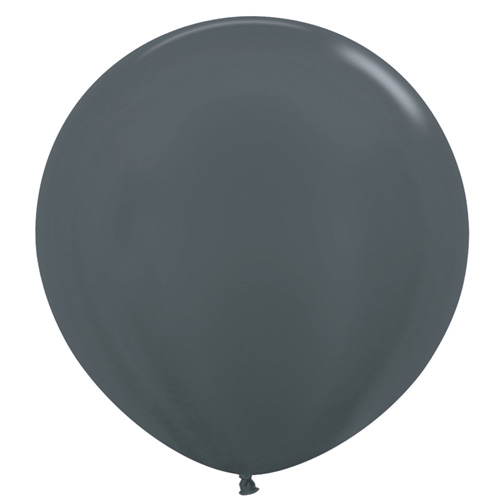 Sempertex Latexballons Metallic Pearl Graphite 36 inch / 90 cm