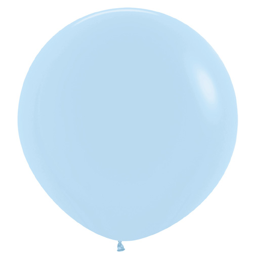 Sempertex Latexballons Pastel Matte Blue 36 inch / 90 cm