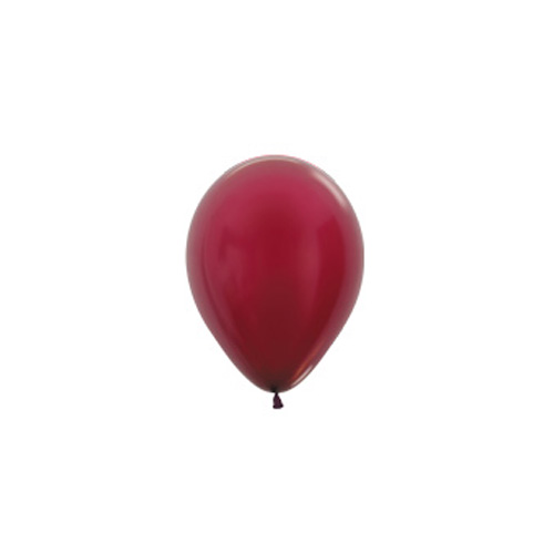 Sempertex Latexballons Metallic Pearl Burgundy 5 inch / 12 cm