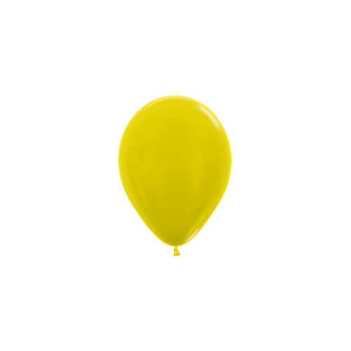 Sempertex Latexballons Metallic Pearl Yellow 5 inch / 12 cm
