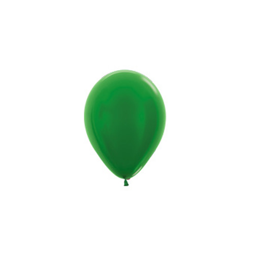 Sempertex Latexballons Metallic Pearl Green 5 inch / 12 cm