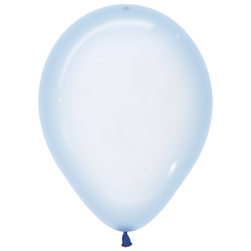 Sempertex Latexballons Crystal Pastel Blue 12 inch / 30 cm