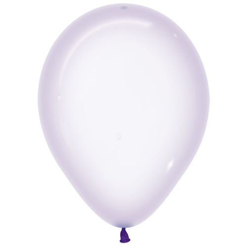 Sempertex Latexballons Crystal Pastel Lilac 12 inch / 30 cm