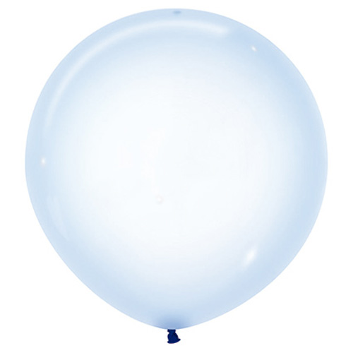 Sempertex Latexballons Crystal Pastel Blue 24 inch / 60 cm