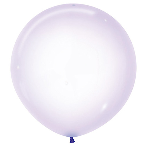 Sempertex Latexballons Crystal Pastel Lilac 24 inch / 60 cm