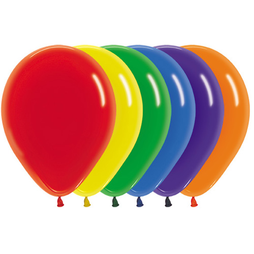 Sempertex Latexballons Crystal Color Mix 12 inch / 30 cm
