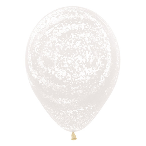 Sempertex Latexballons Graffiti-White / Weiss 12 inch / 30 cm