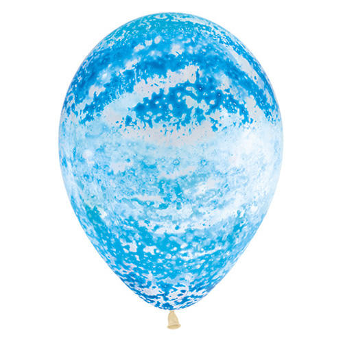 Sempertex Latexballons Graffiti-Blue / Blau 12 inch / 30 cm