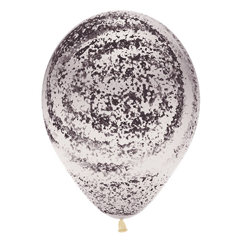 Sempertex Latexballons Graffiti-Black / Schwarz 12 inch / 30 cm