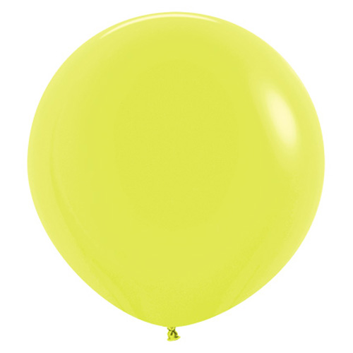 Sempertex Latexballons Neon Color Yellow / Gelb 24 inch / 60 cm